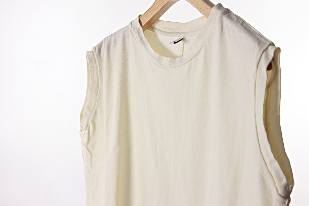 FIRMUM/フィルマム/レーヨン混ネップ天竺/ハチハチイチニー/フレンチスリーブカットソー/38/レディース/S9-FR194TT