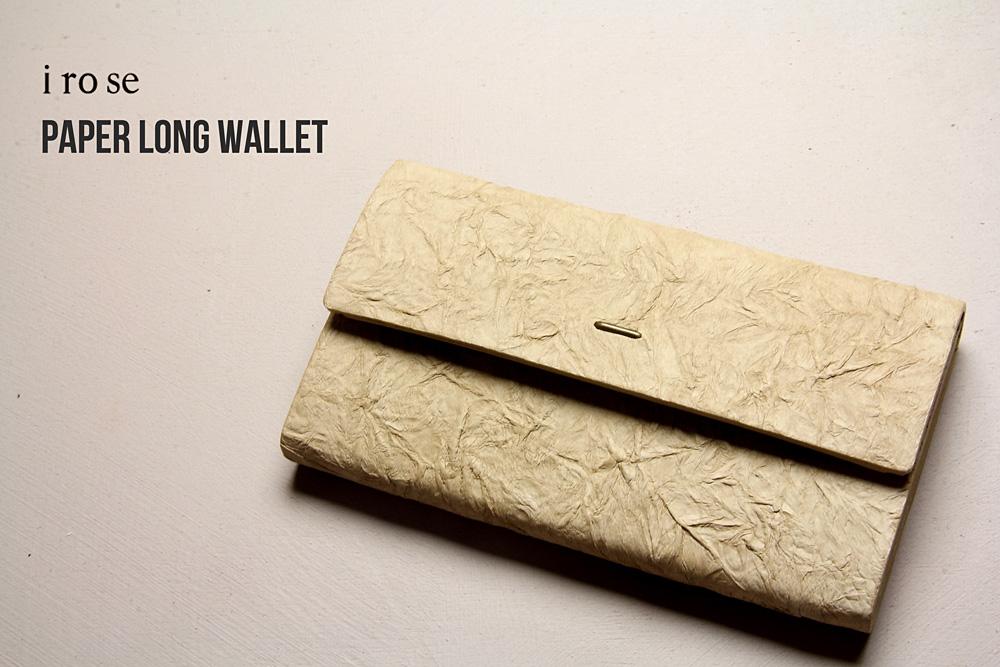 i ro se (イロセ) / paper long wallet (ペーパーロングウォレット)