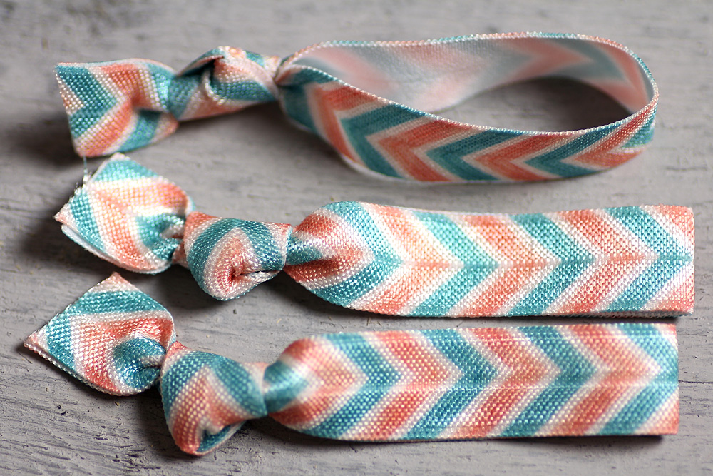 pattern hair ties
